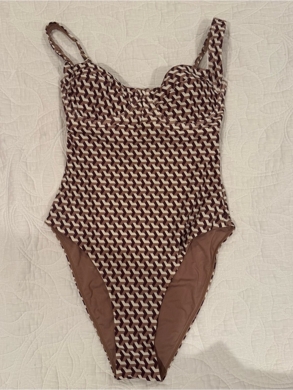 Monday Swimwear Clovelly Geo-Print One-Piece Swimsuit